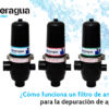 ¿Cómo funciona un filtro de anillas para la depuración de agua?